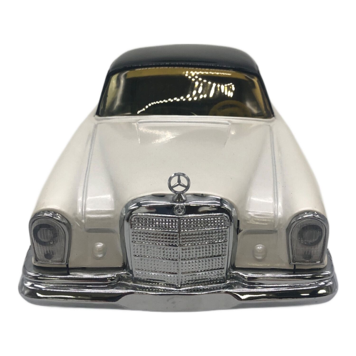 ベンツ プラモデル イチコーの金属玩具 メルセデスベンツ シルバー
