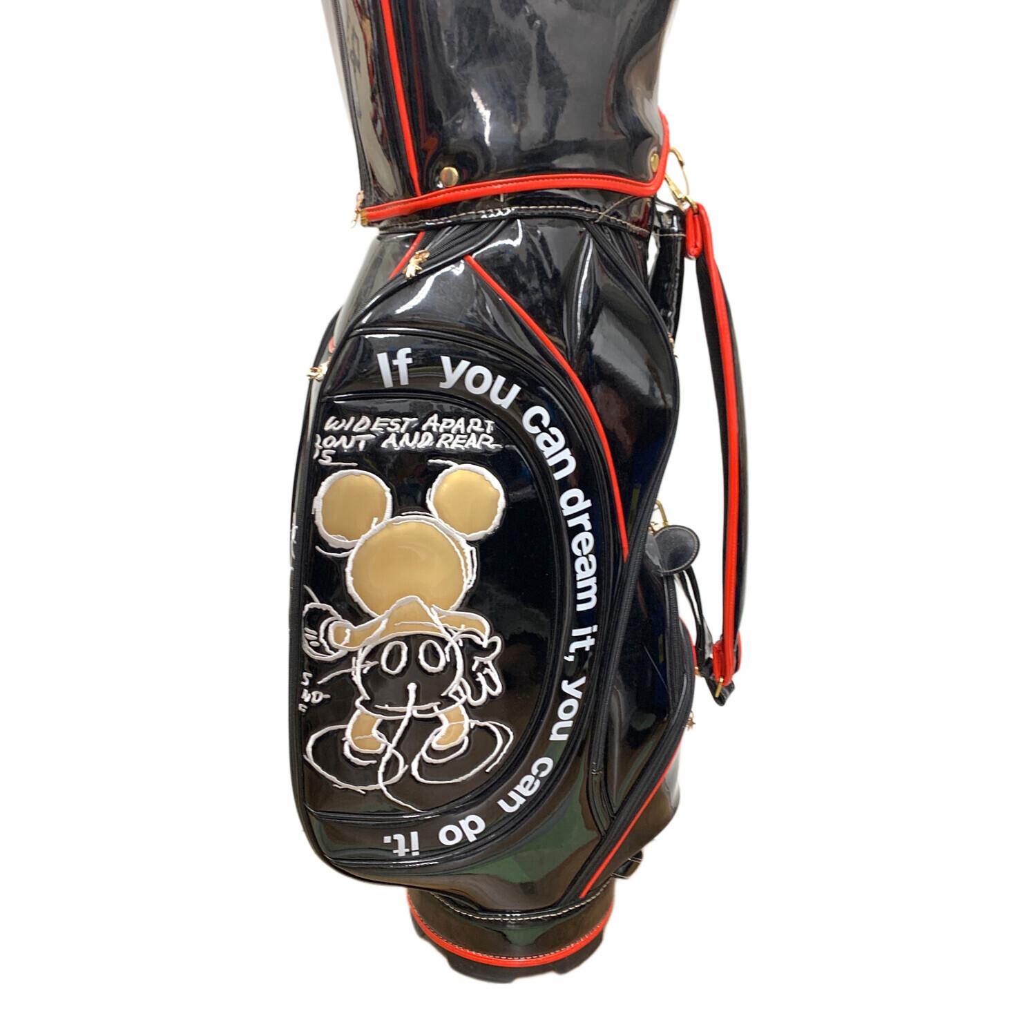 DISNEY (ディズニー) キャディバッグ ブラック 110周年記念