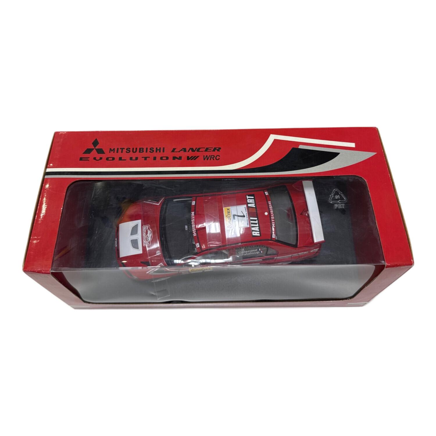 MITSUBISHI (ミツビシ) 三菱 ランサーエボリューション VII WRC @ 1/18