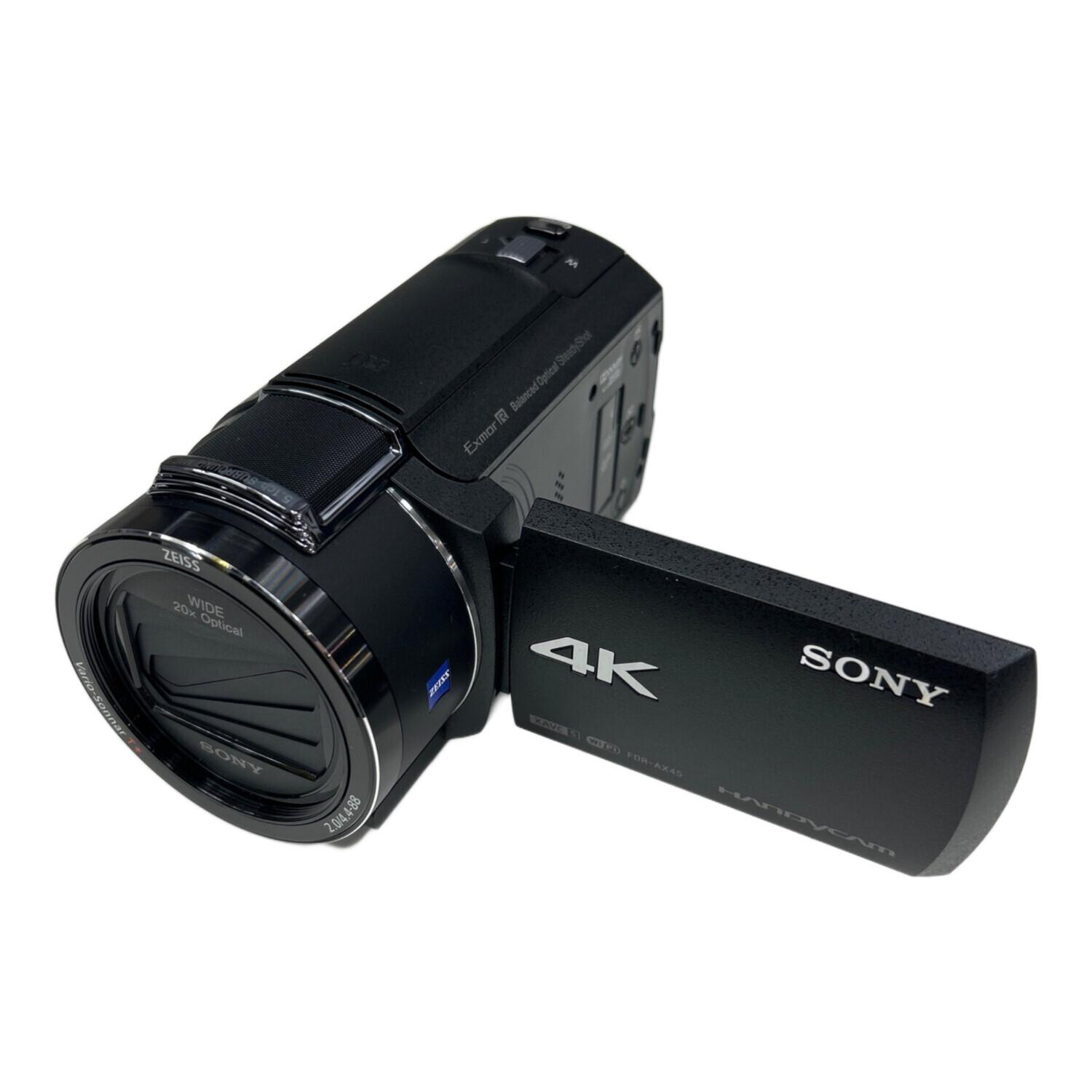 SONY (ソニー) デジタル4Kビデオカメラ FDR-AX45A｜トレファクONLINE