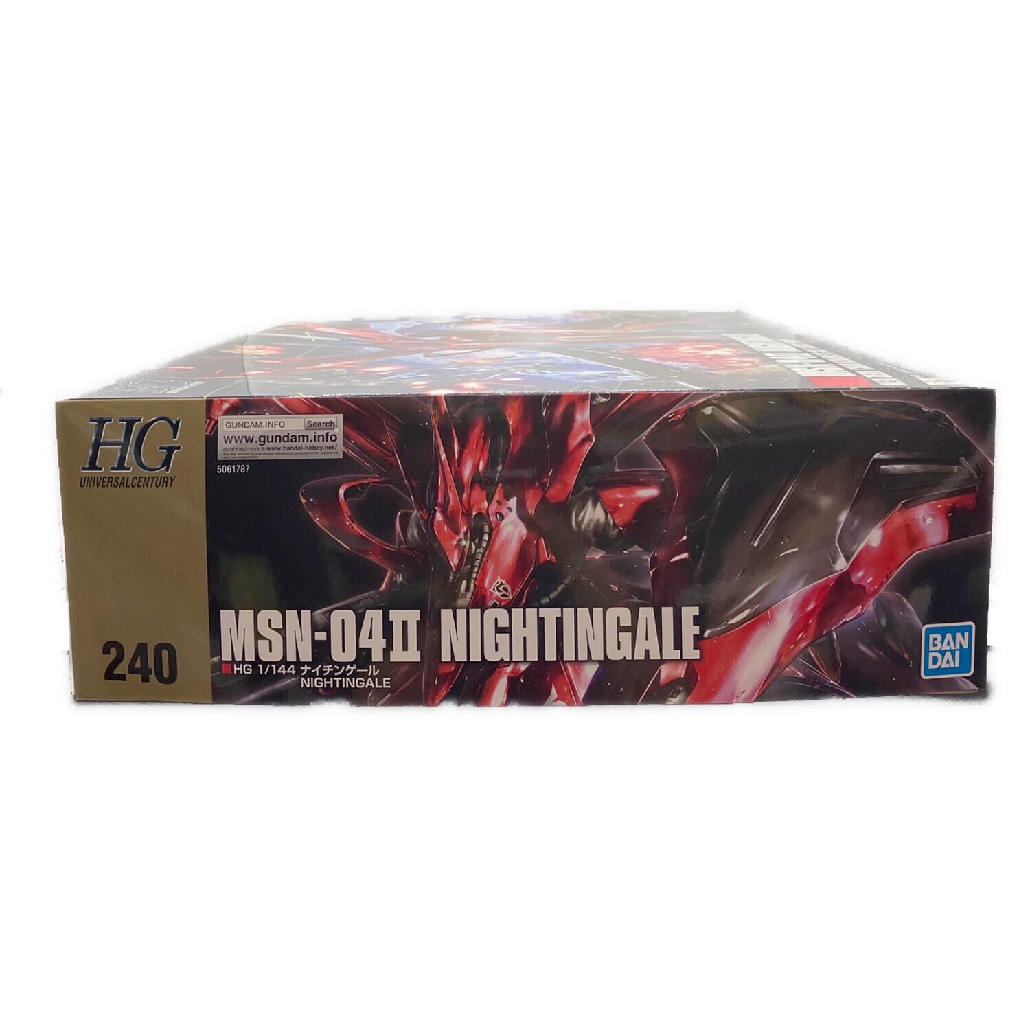 BANDAI (バンダイ) ガンプラ HGUC 1/144 ナイチンゲール プラモデル