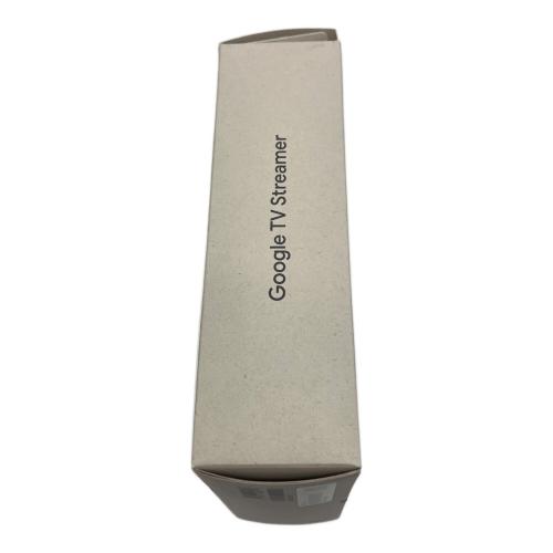 google (グーグル) Google TV Streamer 4K 開封品・通電のみ確認・外箱
