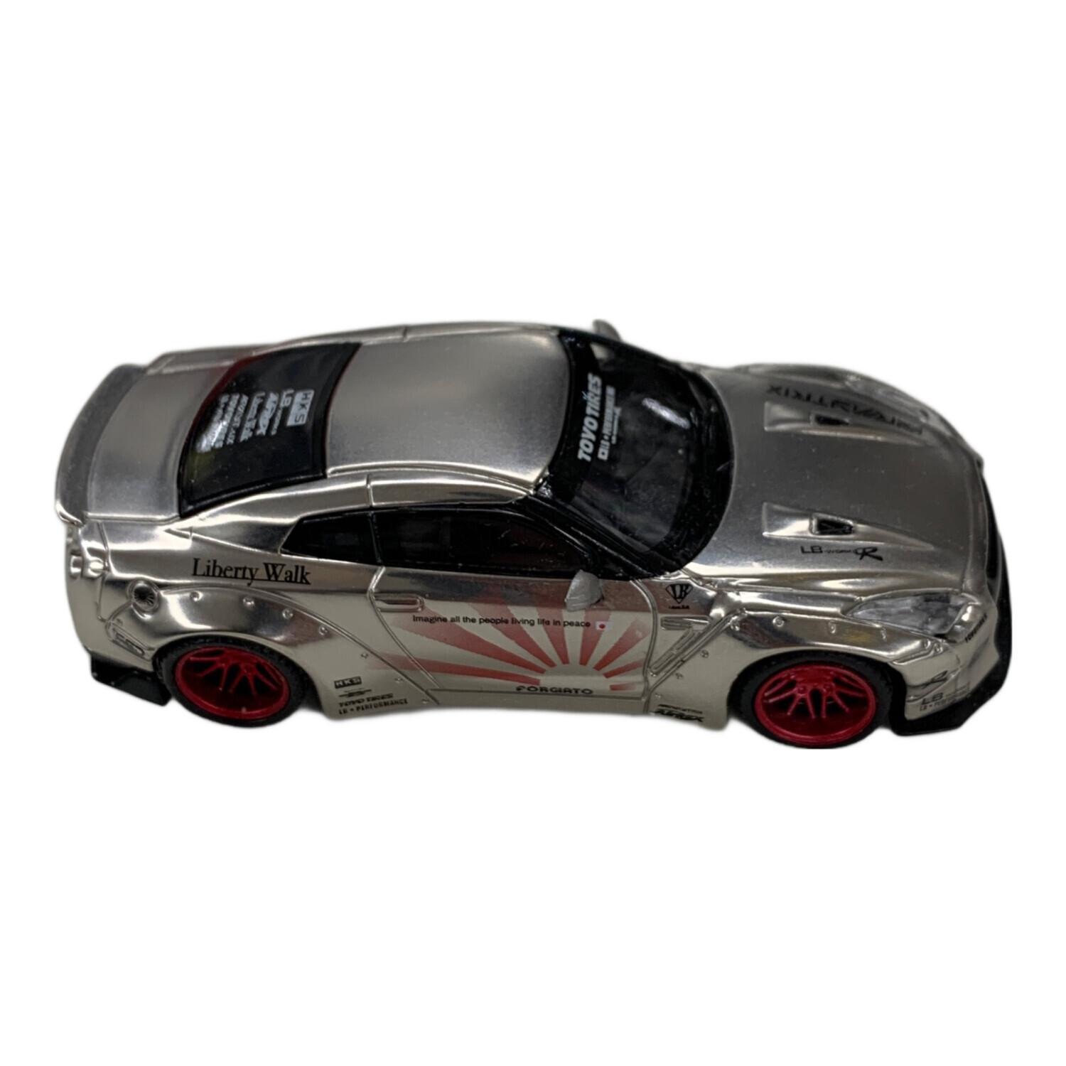 MINI GT (ミニジーティー) ダイキャストカー LB☆WORKS Nissan GT-R