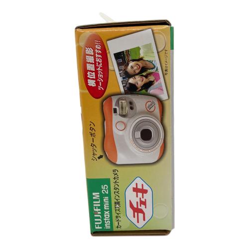 FUJIFILM (フジフィルム) トイカメラ instax mini 25 - チェキ