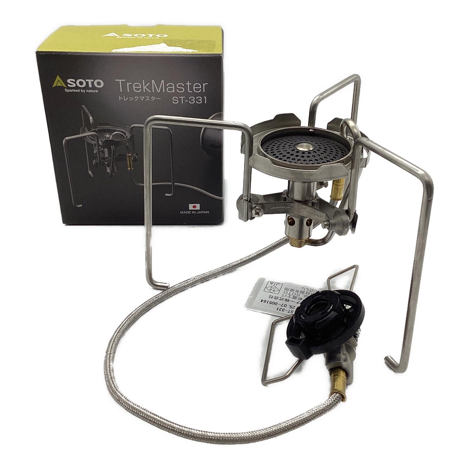 SOTO (ソト) シングルガスバーナー PSLPGマーク有 ST-331｜トレファク
