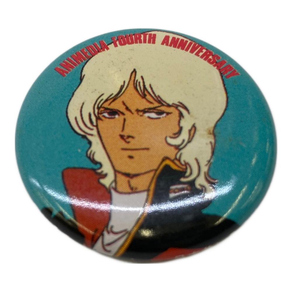 缶バッジ 機動戦士Zガンダム/裏面サビ有 クワトロ・バジーナ 缶バッジ