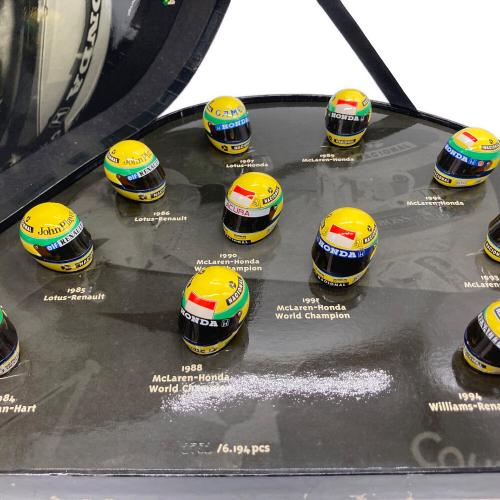 MINICHAMPS (ミニチャンプス) F1ヘルメットコレクション AYRTON SENNA