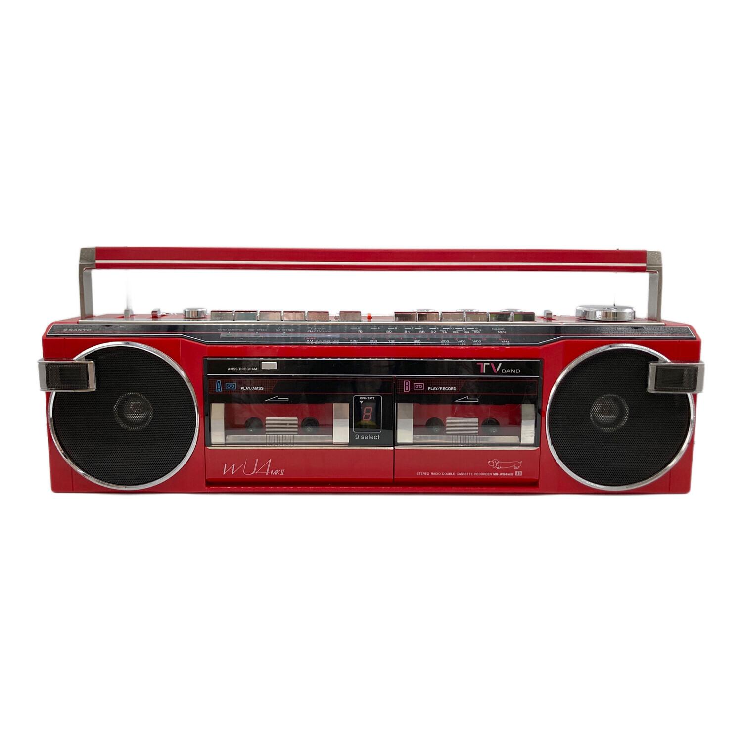 SANYO (サンヨー) ラジカセ 動作確認済み MR-WU4 MKⅡ -｜トレファクONLINE