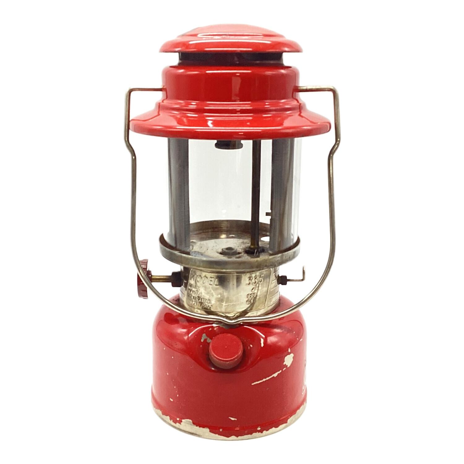 Coleman (コールマン) ガソリンランタン カナダ製 335 レッド 70年8月
