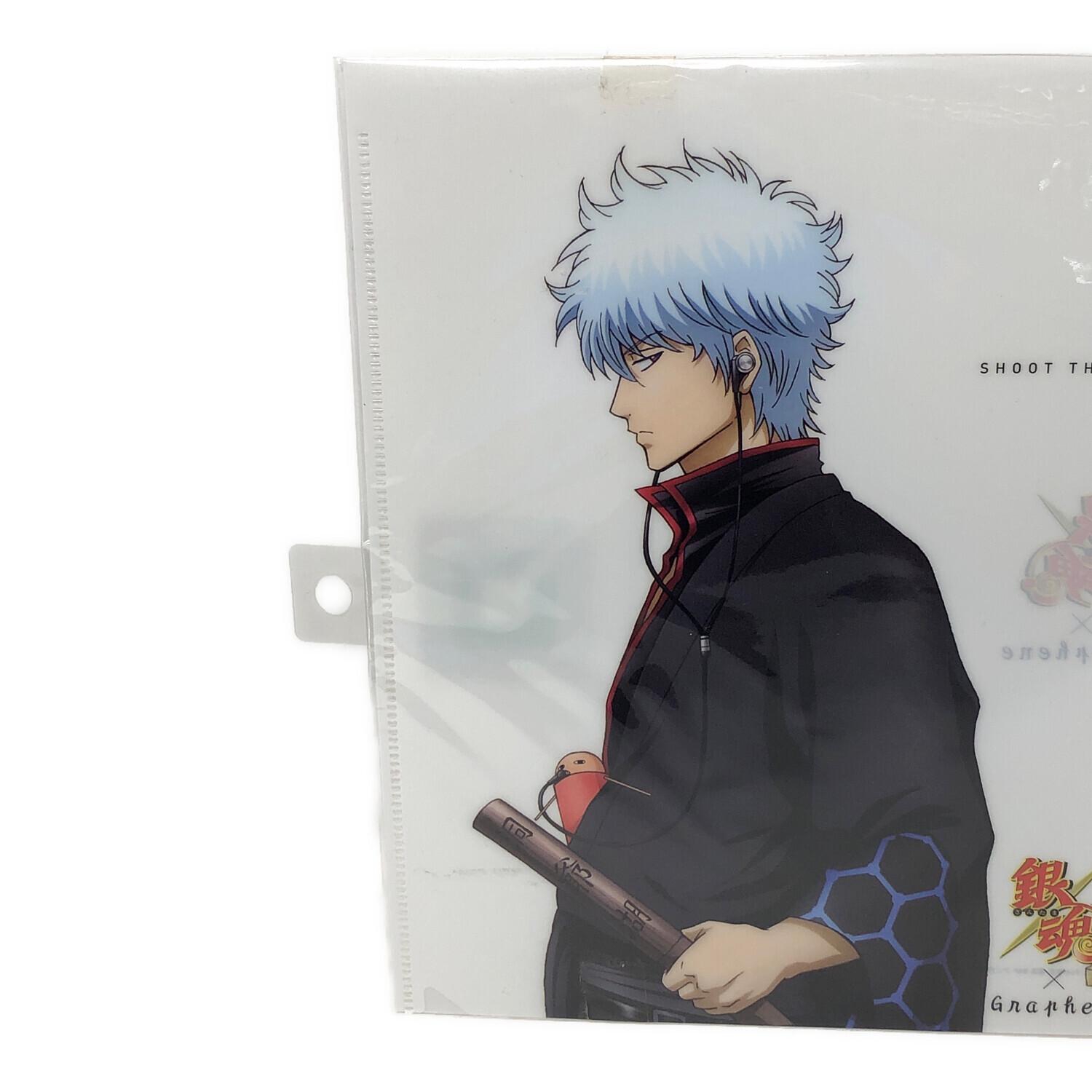 クリアファイル 銀魂 (ギンタマ) maxell graphene 坂田銀時 高杉晋助