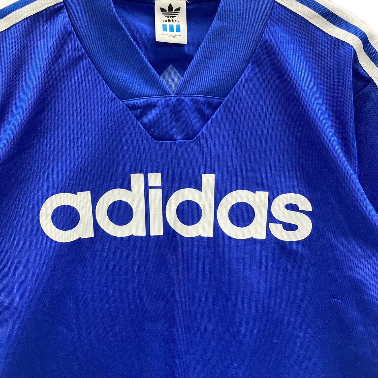 adidas (アディダス) ゲームシャツ SIZE M-L ブルー デサント期 ASR