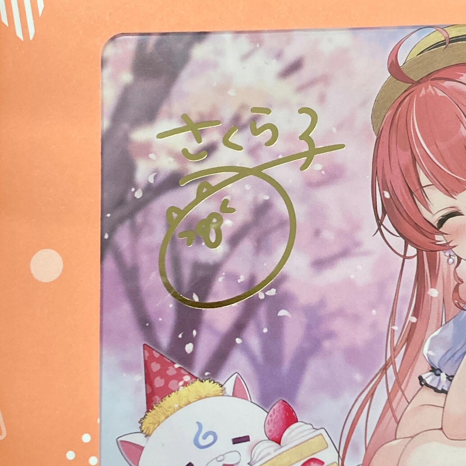 hololive (ホロライブ) ポストカード さくらみこ 誕生記念2024 直筆