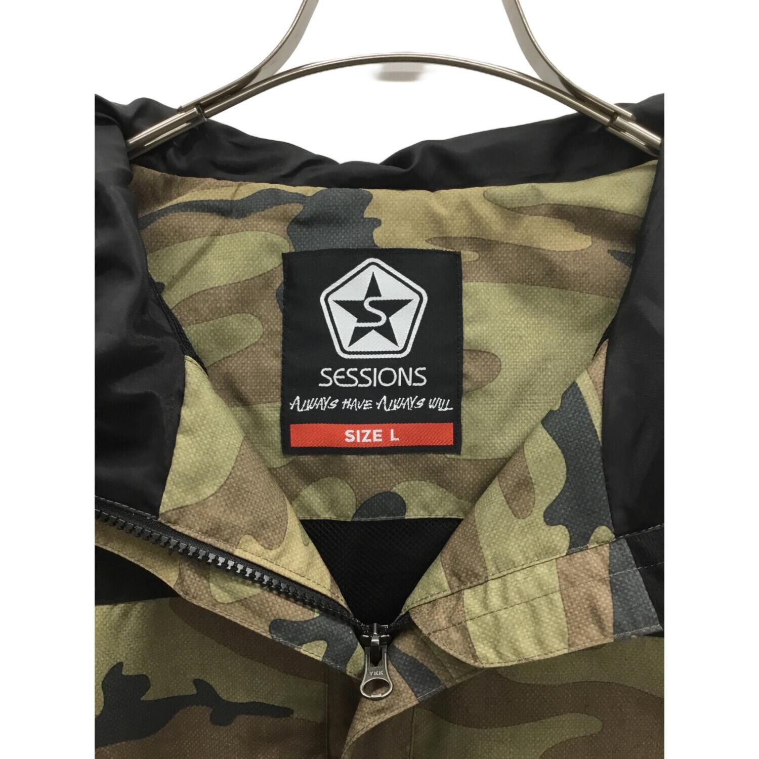 SESSIONS (セッションズ) スノーボードウェア(ジャケット) カモフラ柄