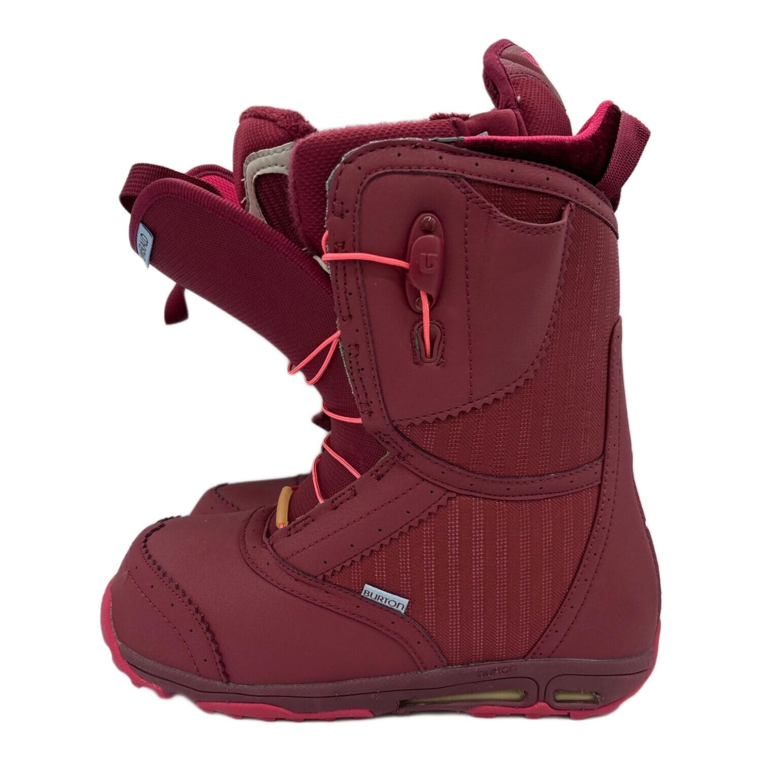 BURTON (バートン) スノーボードブーツ レディース SIZE 24cm ワイン