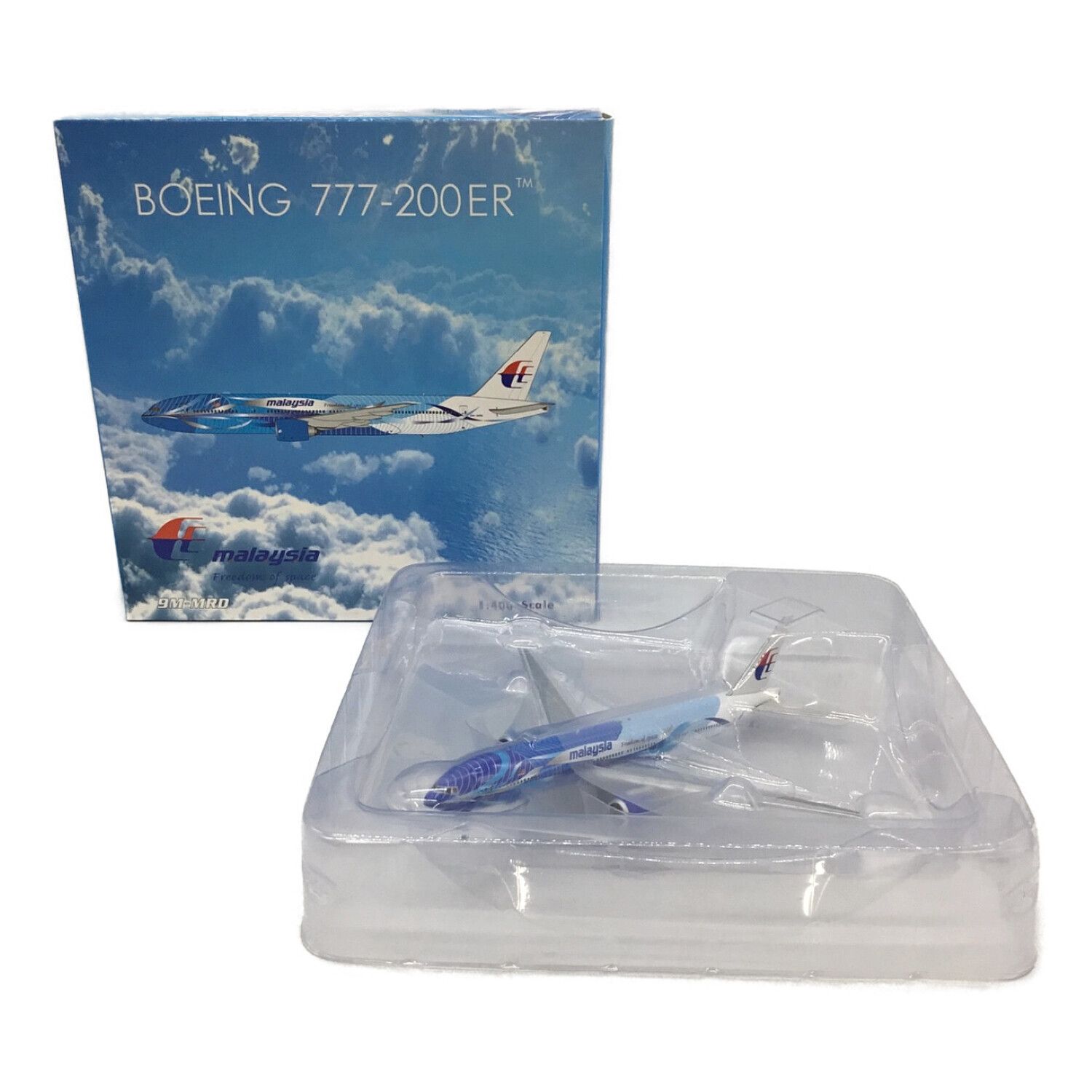 航空機模型 1/400 ボーイング777-200ER マレーシア航空 9M-MRD