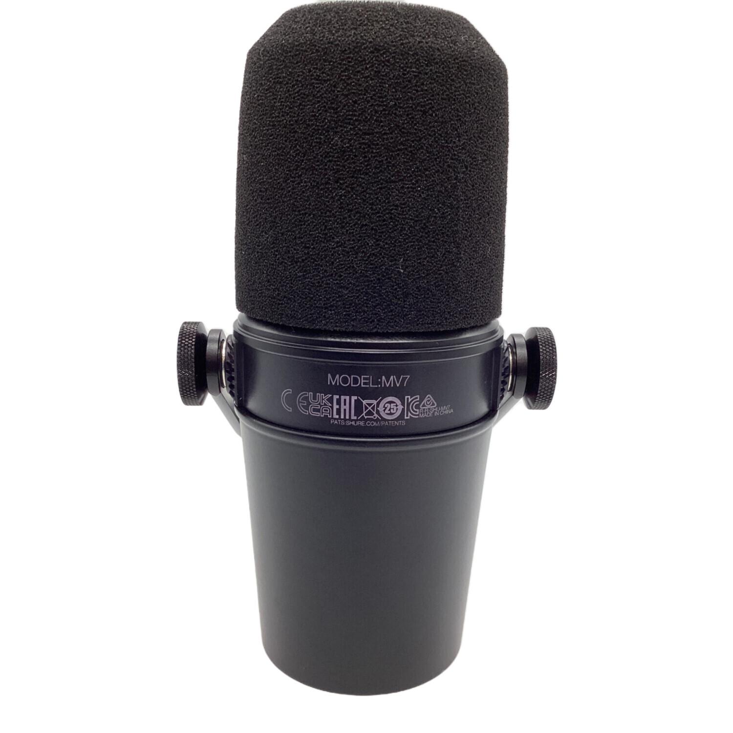 SHURE (シュア) ポッドキャストマイクロフォン MV7｜トレファクONLINE