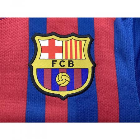 FCバルセロナ サッカーユニフォーム SIZE S ネイビーxレッド セルヒオ