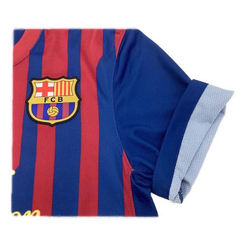FCバルセロナ サッカーユニフォーム SIZE S ネイビーxレッド セルヒオ