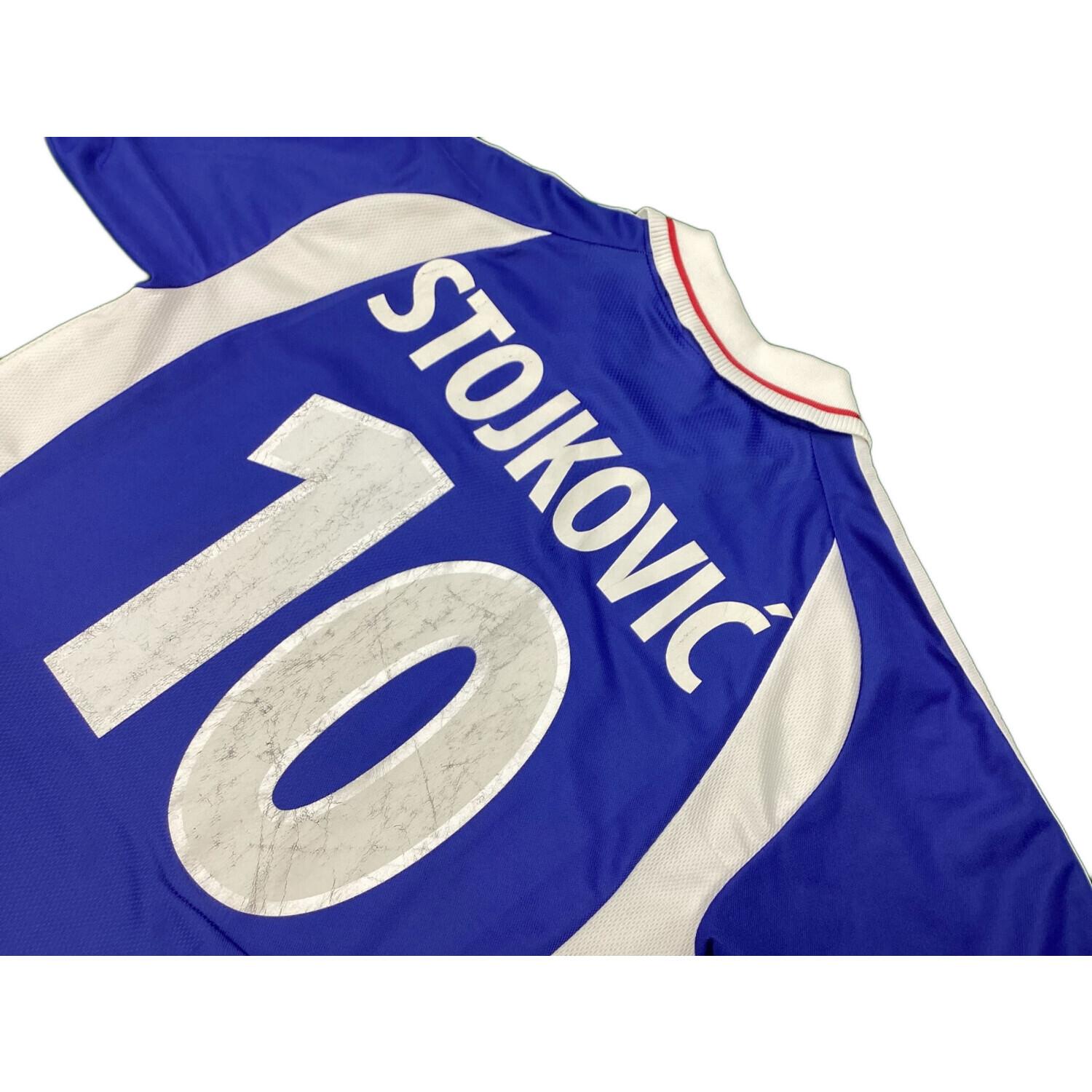 ユーゴスラビア代表 サッカーユニフォーム SIZE O ブルー ドラガン