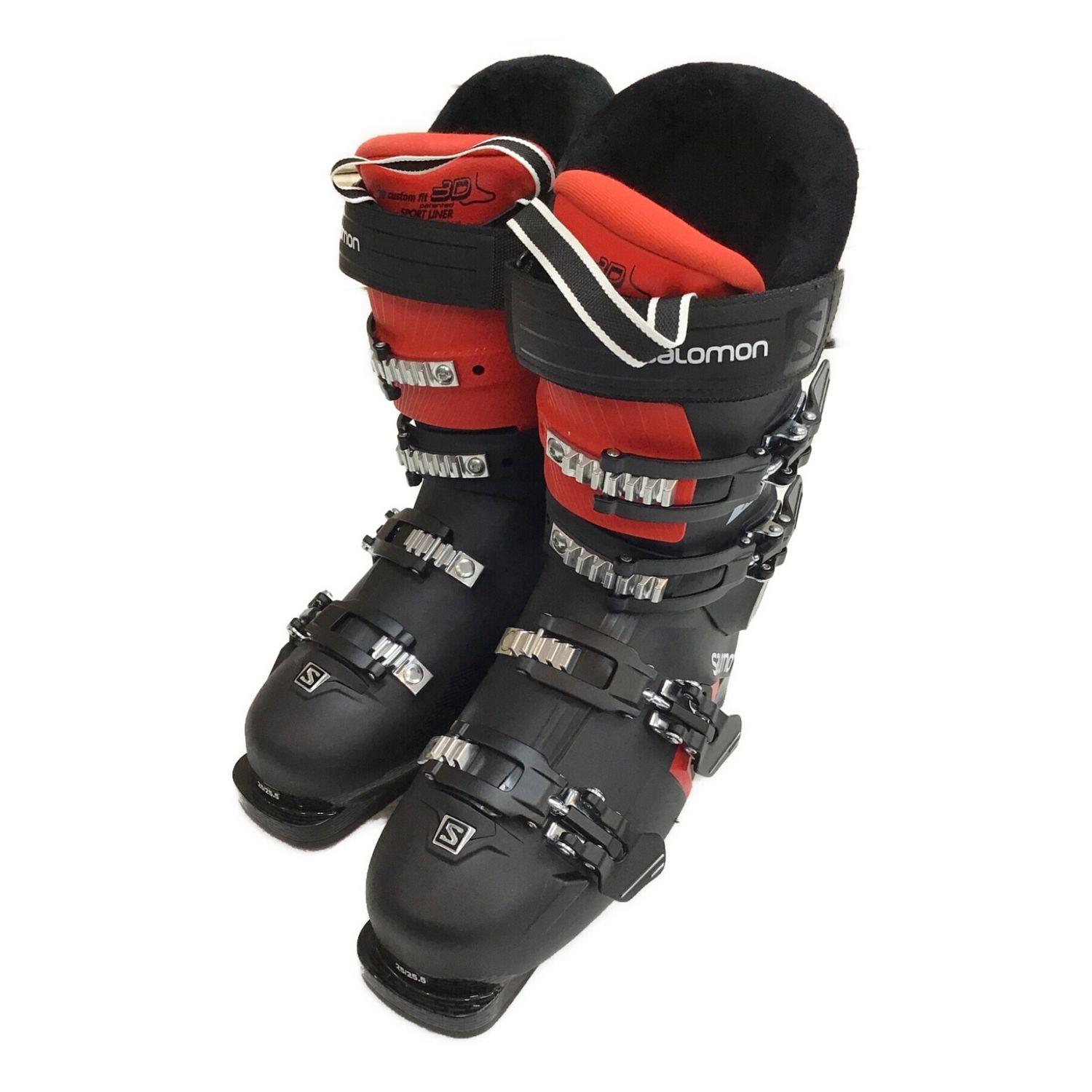 SALOMON サロモン スキーブーツ Black/Red 29-29.5cm SALOMON サロモン