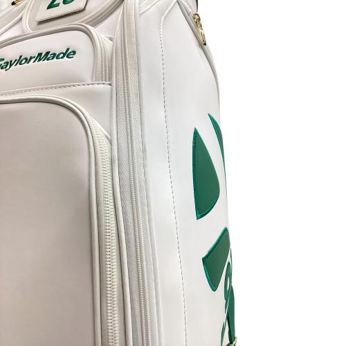 TaylorMade (テーラーメイド) キャディバッグ ホワイト×グリーン