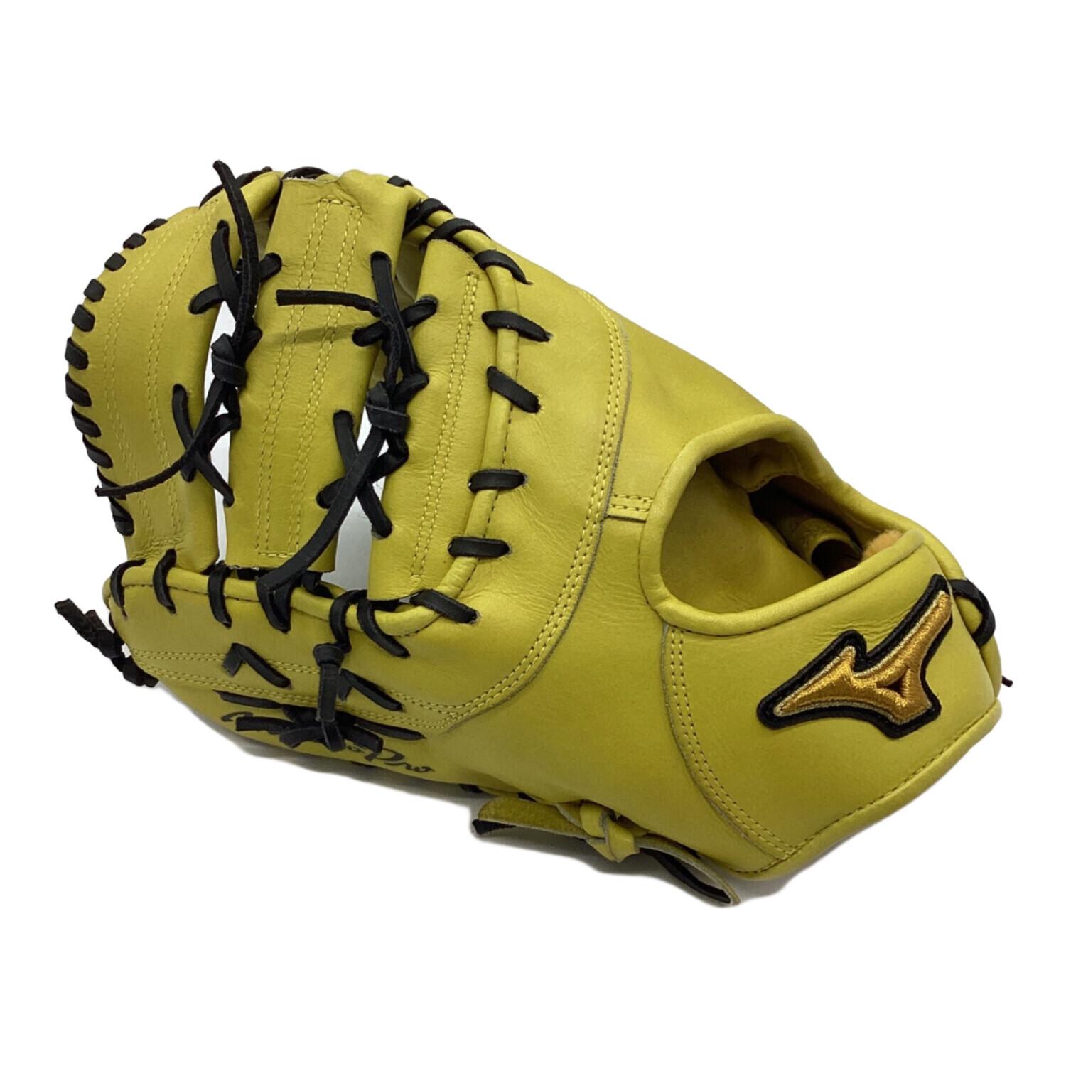 MIZUNO PRO(ミズノ プロ) 硬式グローブ 約31cm イエロー スピード