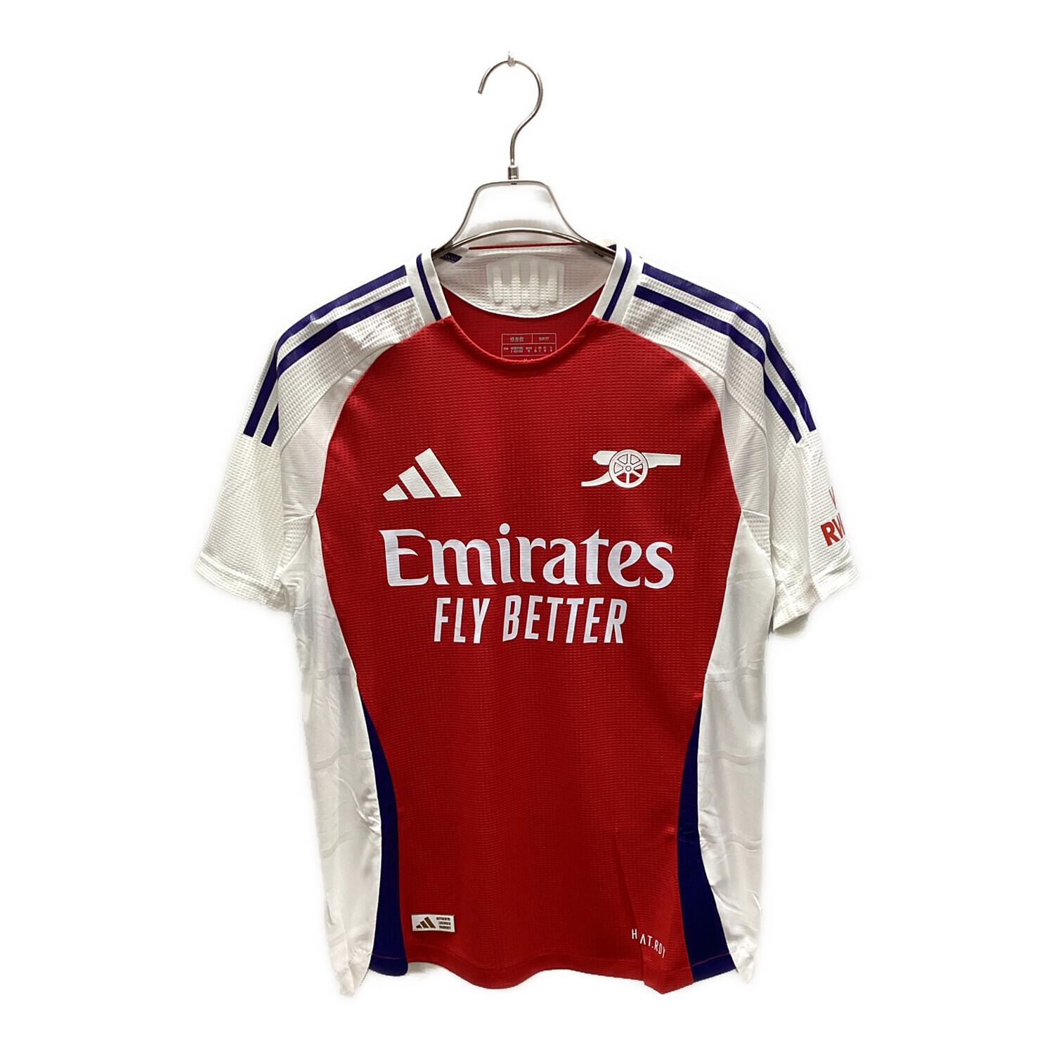 アーセナルFC サッカーユニフォーム メンズ SIZE LL レッド×ホワイト