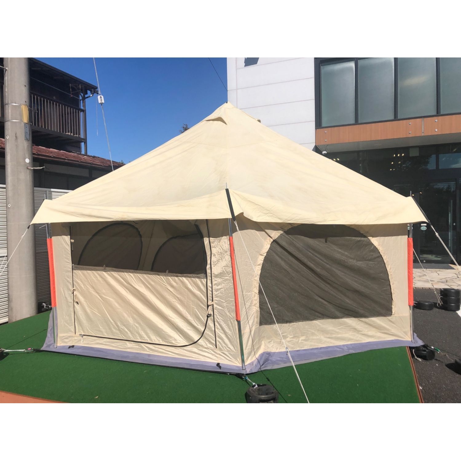 タケノコテントタン、グランドシートセット DOD タケノコテント