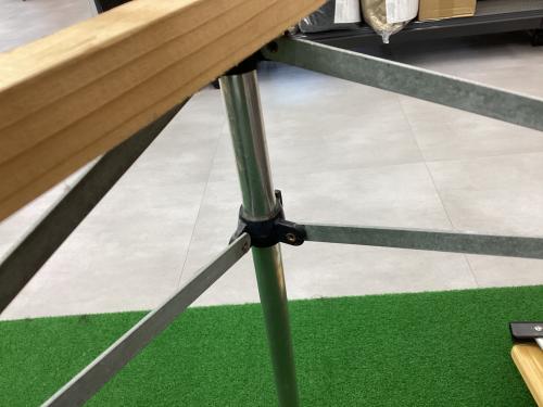 lallemand (ラレマンド) アウトドアテーブル ロールテーブル ウッド