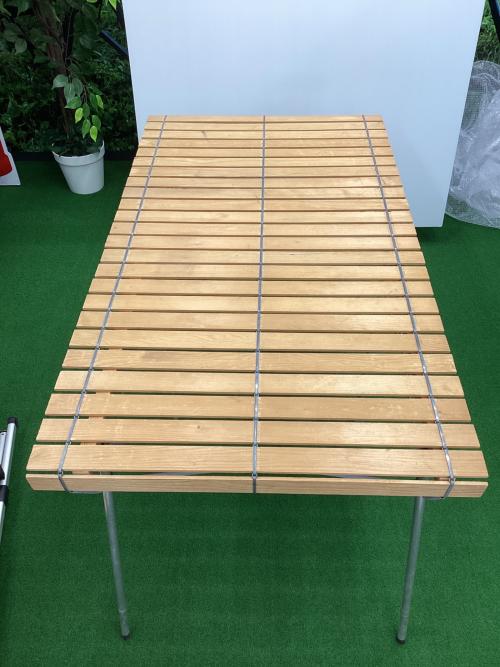 lallemand (ラレマンド) アウトドアテーブル ロールテーブル ウッド