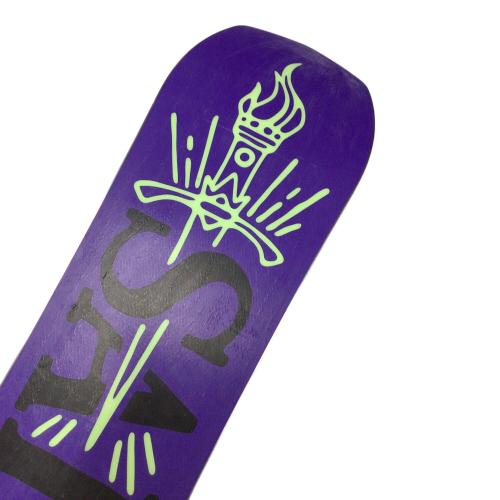 SALOMON (サロモン) スノーボード 165cm ブラウン×パープル 4X4