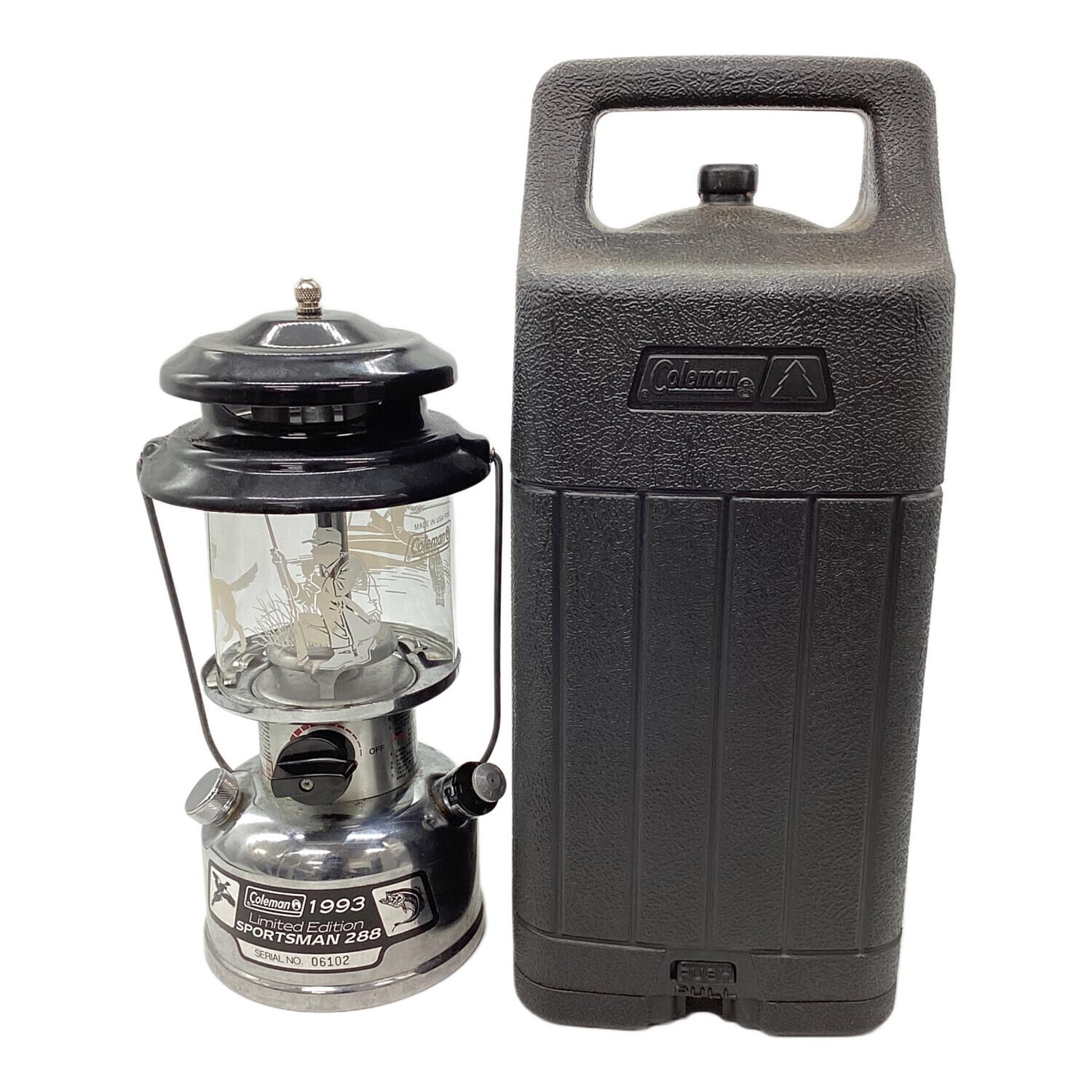 Coleman (コールマン) ガソリンランタン 限定メッキ・限定グローブ