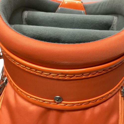 MUNSING WEAR (マンシングウェア) キャディバッグ オレンジ 5分割