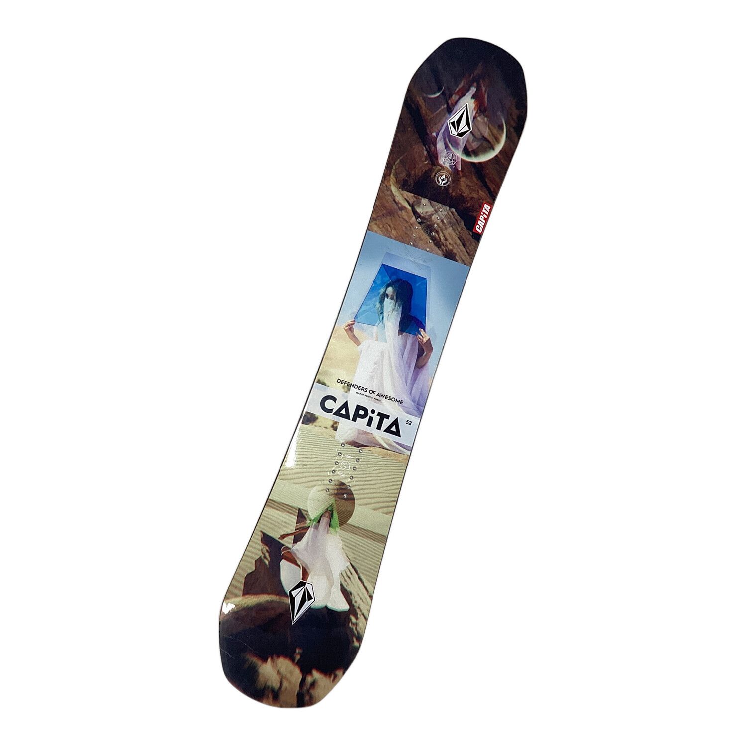 CAPITA (キャピタ) スノーボード 152cm マルチカラー 2x4 キャンバー