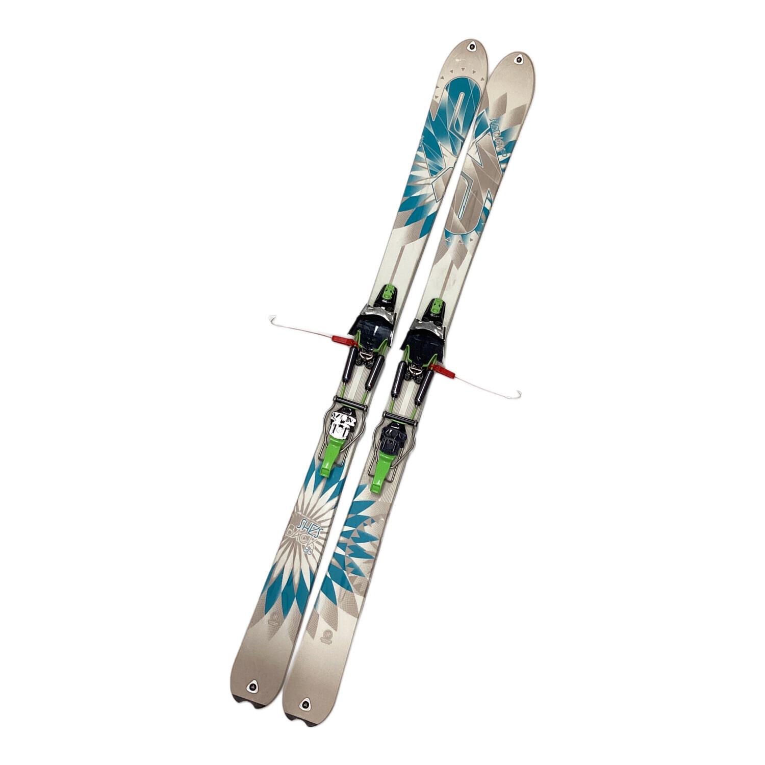 K2 (ケーツー) テレマークスキー 160cm SHE'S BACK80 BLACK DIAMOND O1