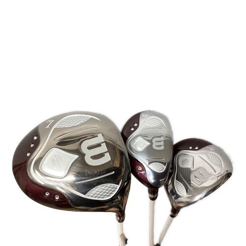 Wilson (ウィルソン) ゴルフクラブ&キャディバッグセット Tiara Niino