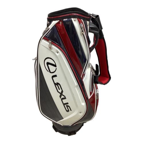 LEXUS (レクサス) キャディバッグ ホワイト×ネイビー Admiral