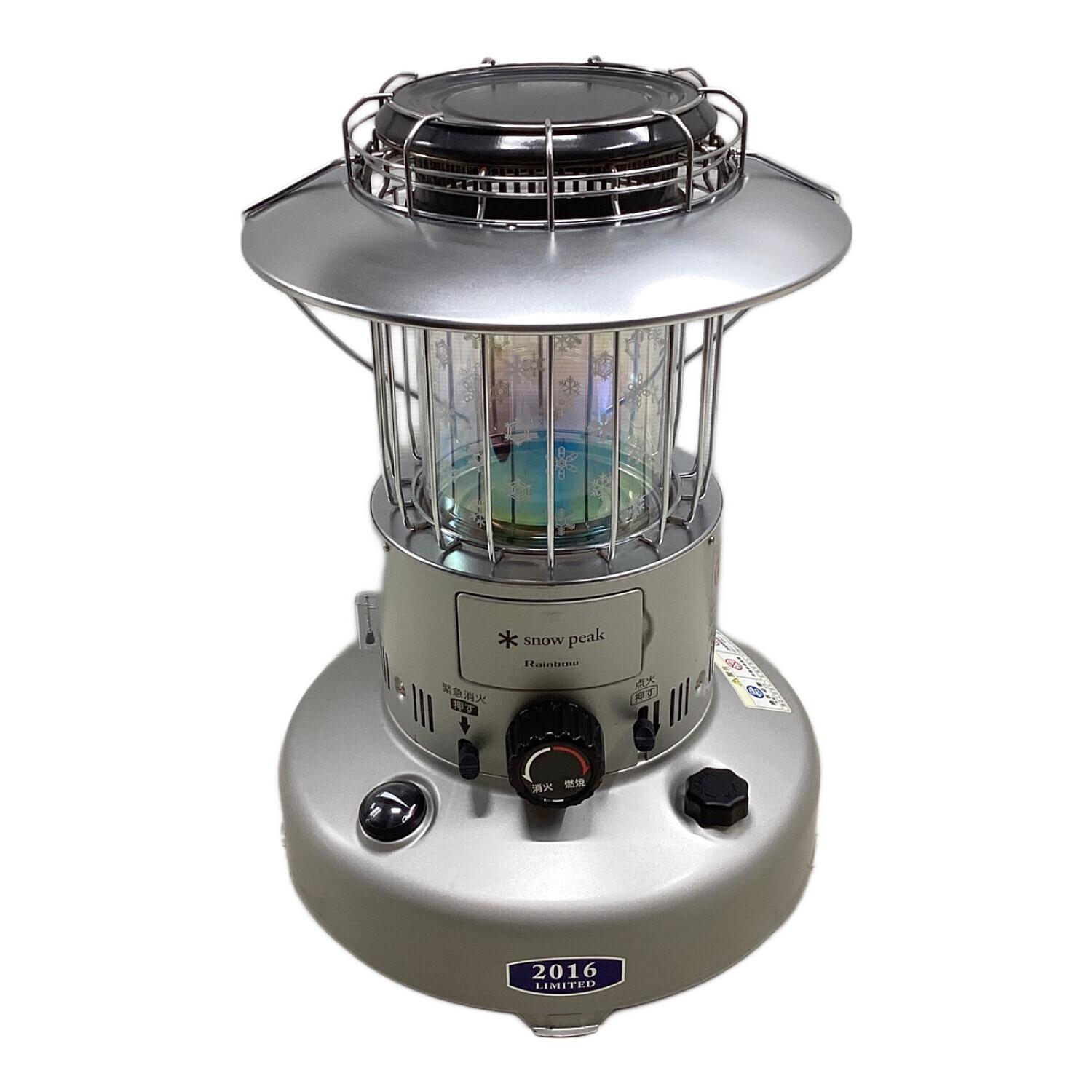 Snow peak (スノーピーク) アウトドアヒーター レインボーストーブ2016