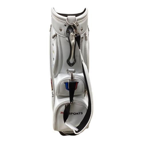 M U SPORTS (エムユースポーツ) キャディバッグ ホワイト｜トレファク