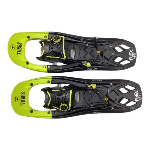 TUBBS (タブス) スノーシュー SIZE 25インチ ブラック×黄緑 FLEX VRT