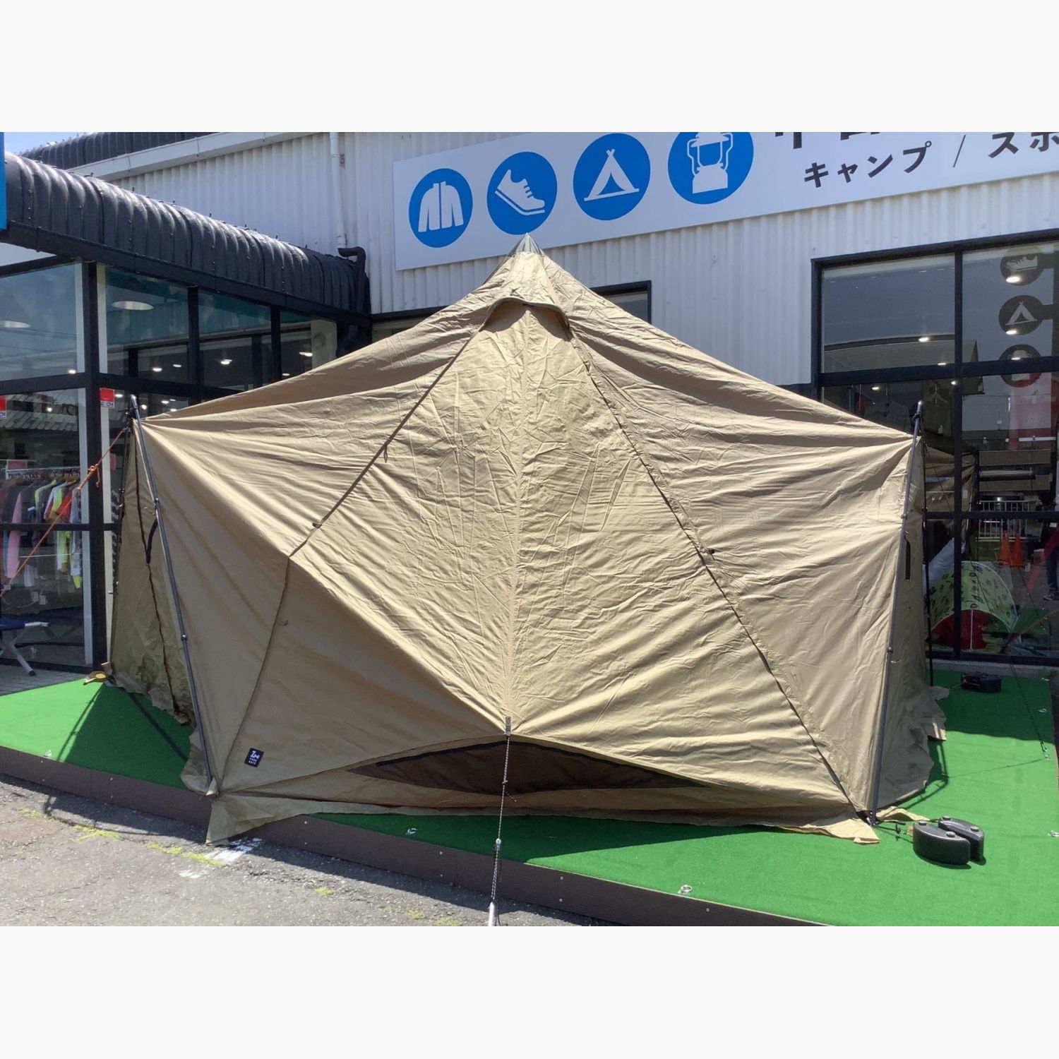 ZANE ARTS (ゼインアーツ) モノポールテント PS-004 ゼクーL 程度S