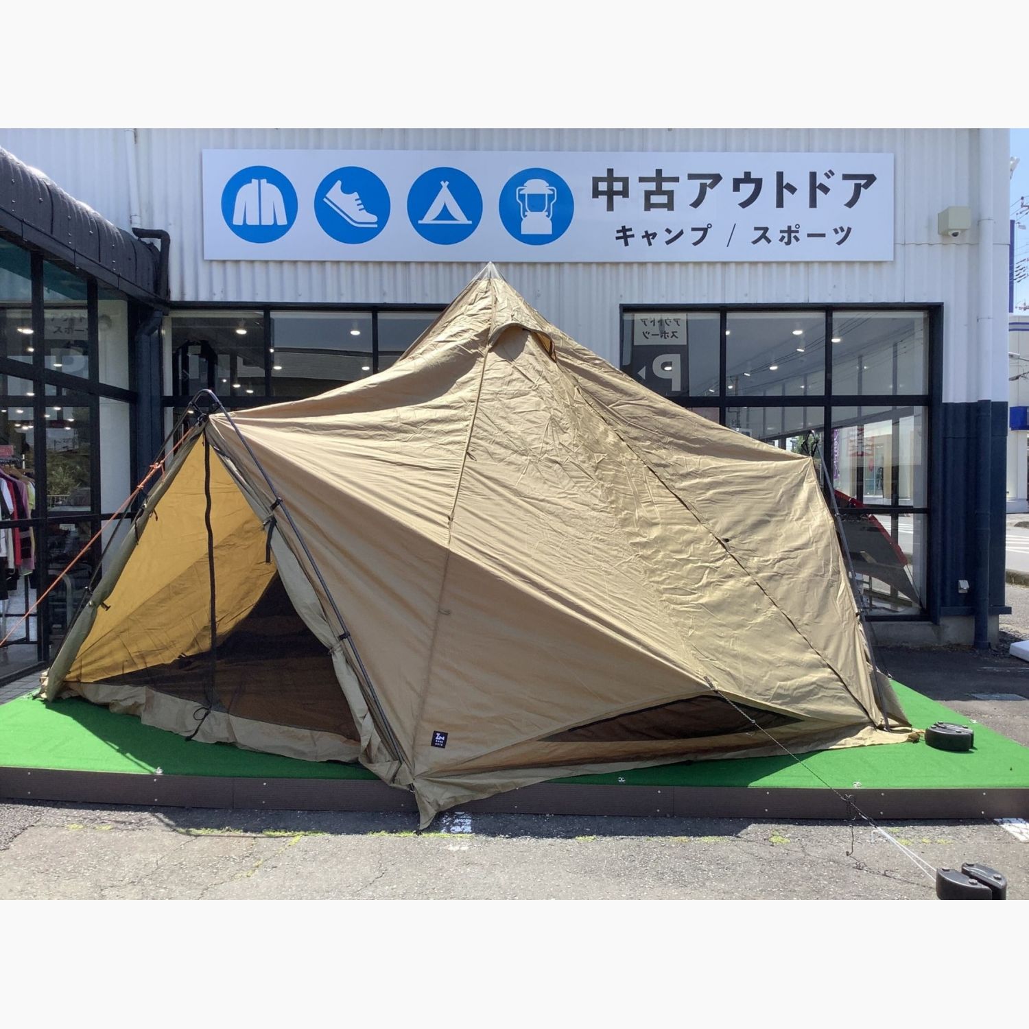 ZANE ARTS (ゼインアーツ) モノポールテント PS-004 ゼクーL 程度S