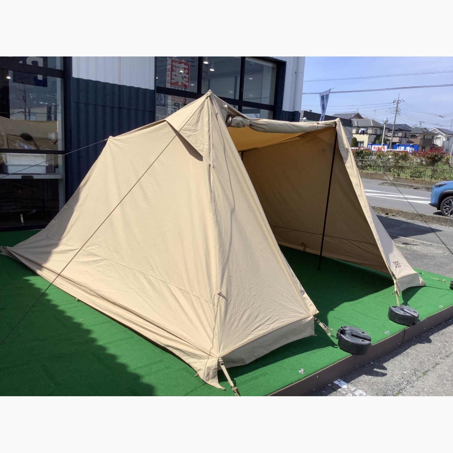 DOD (ディーオーディー) ツーポールテント 約340×300×170(h)cm TT2-734
