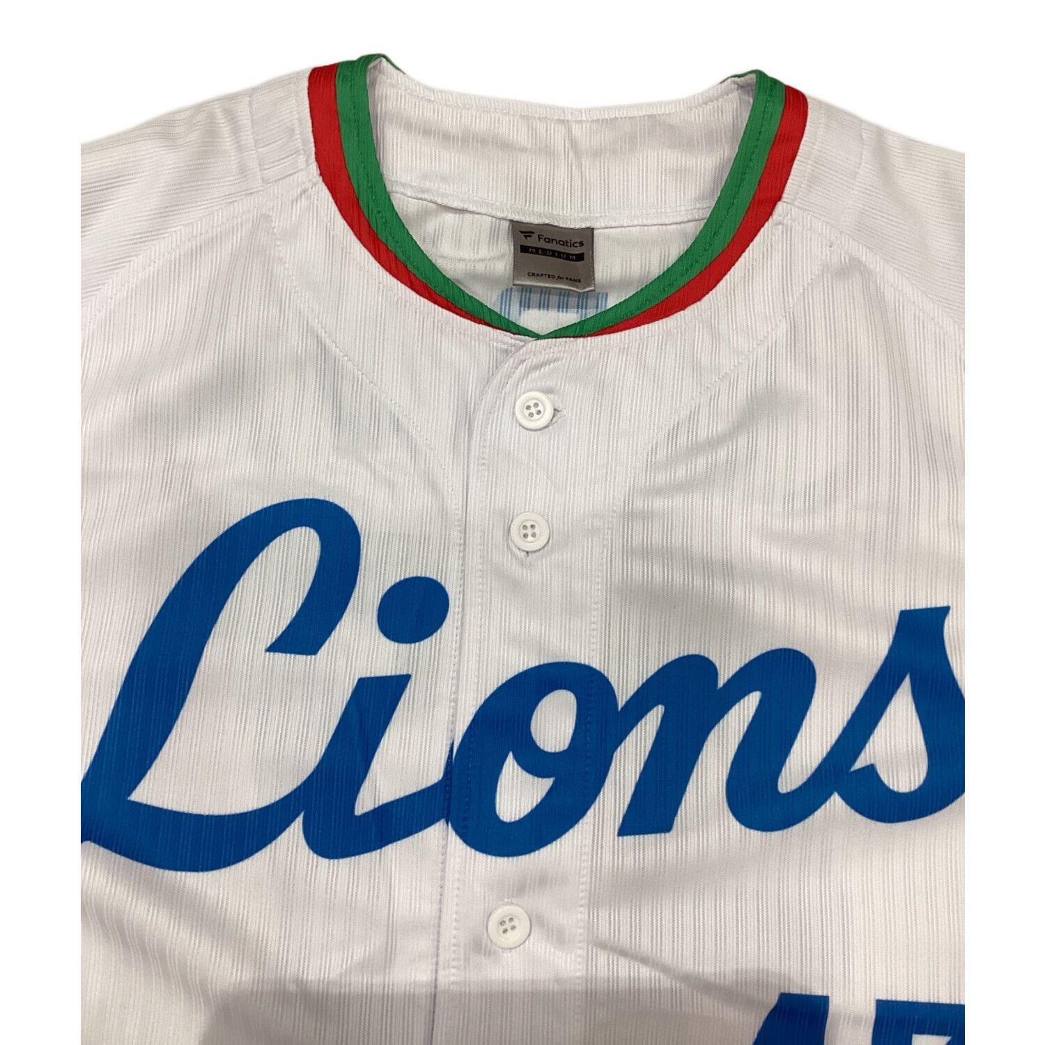 埼玉西武ライオンズ 復刻ホームユニフォーム 【47】 工藤公康 Mサイズ