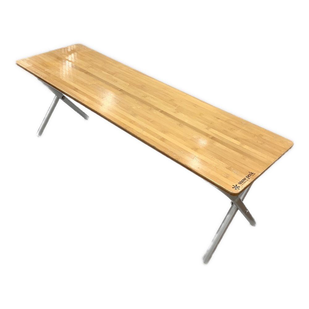 激レア】スノーピークIGTテーブル&フォールディングシェルフロング竹5