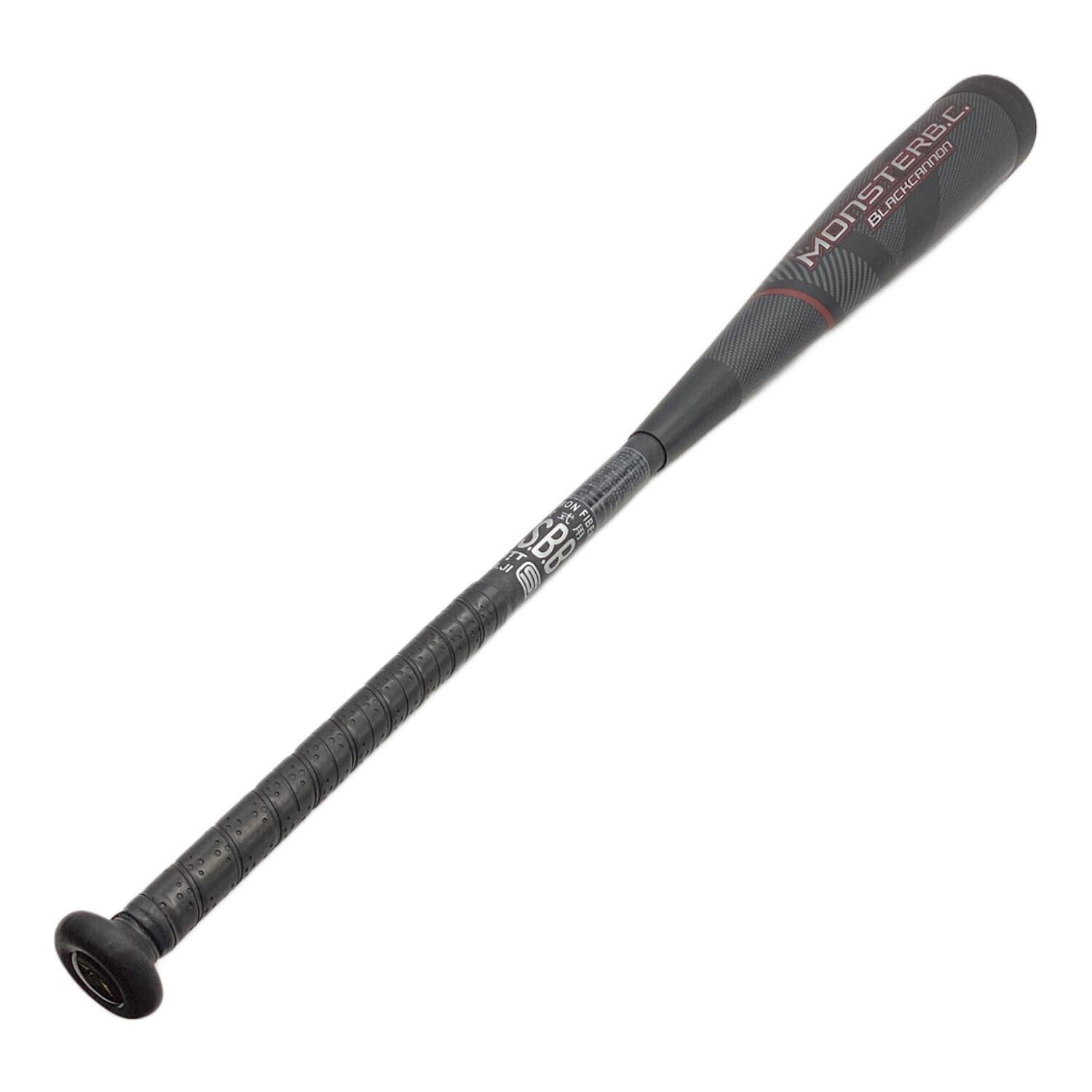 ZETT (ゼット) 軟式バット 83cm ブラック ケース付 MONSTERB.C