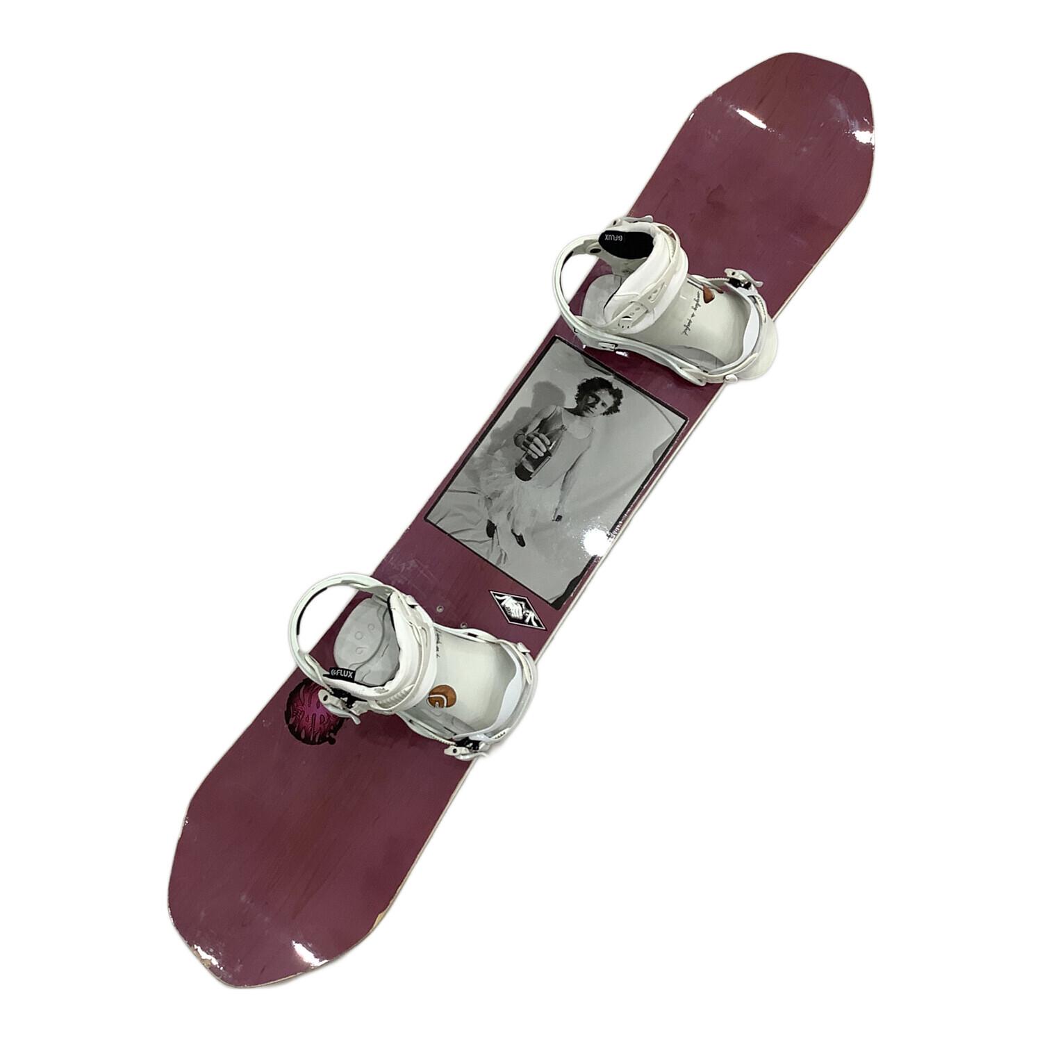 NIGHTMARE スノーボード 152cm ピンク 2x4 ビンディング(FLUX)付