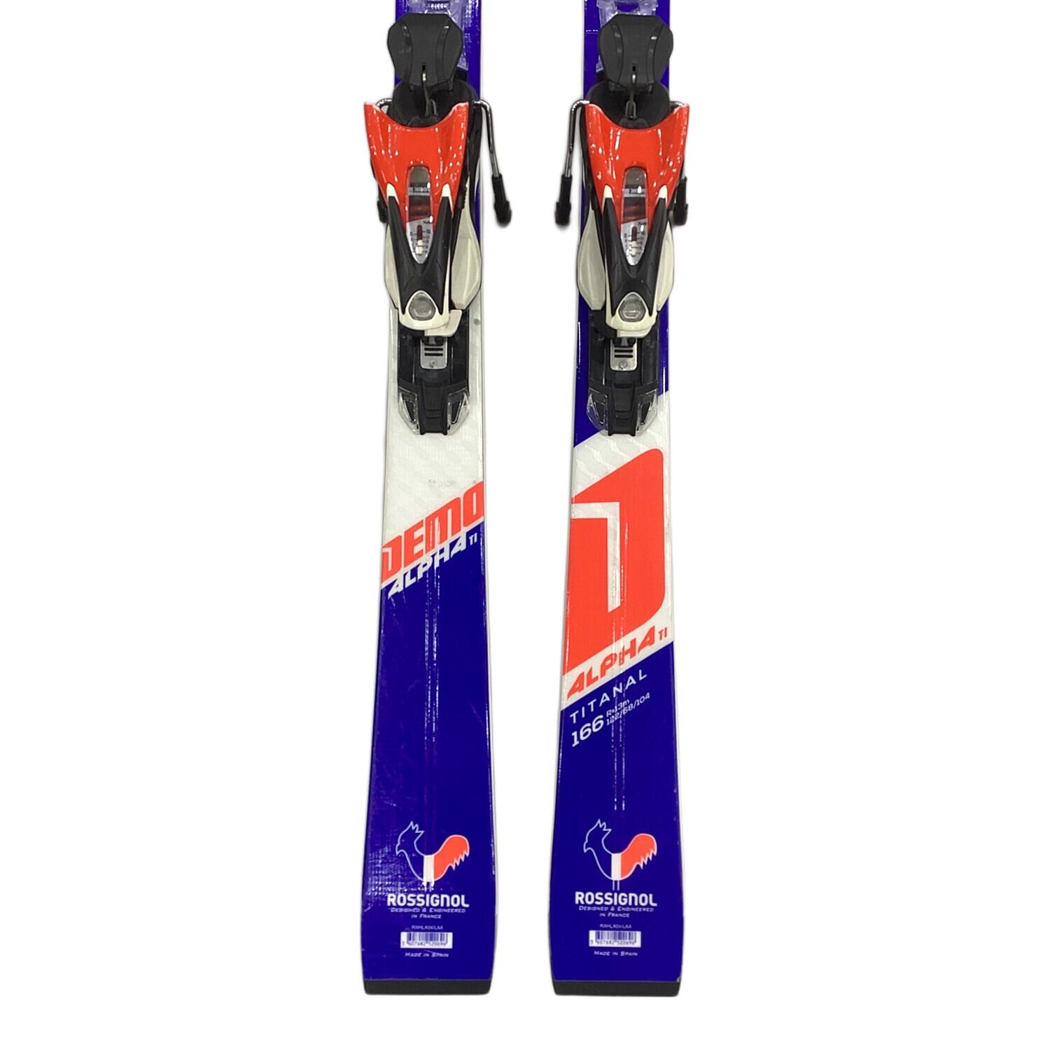 ROSSIGNOL (ロシニョール) カービングスキー 約166cm @ DEMO ALPHA