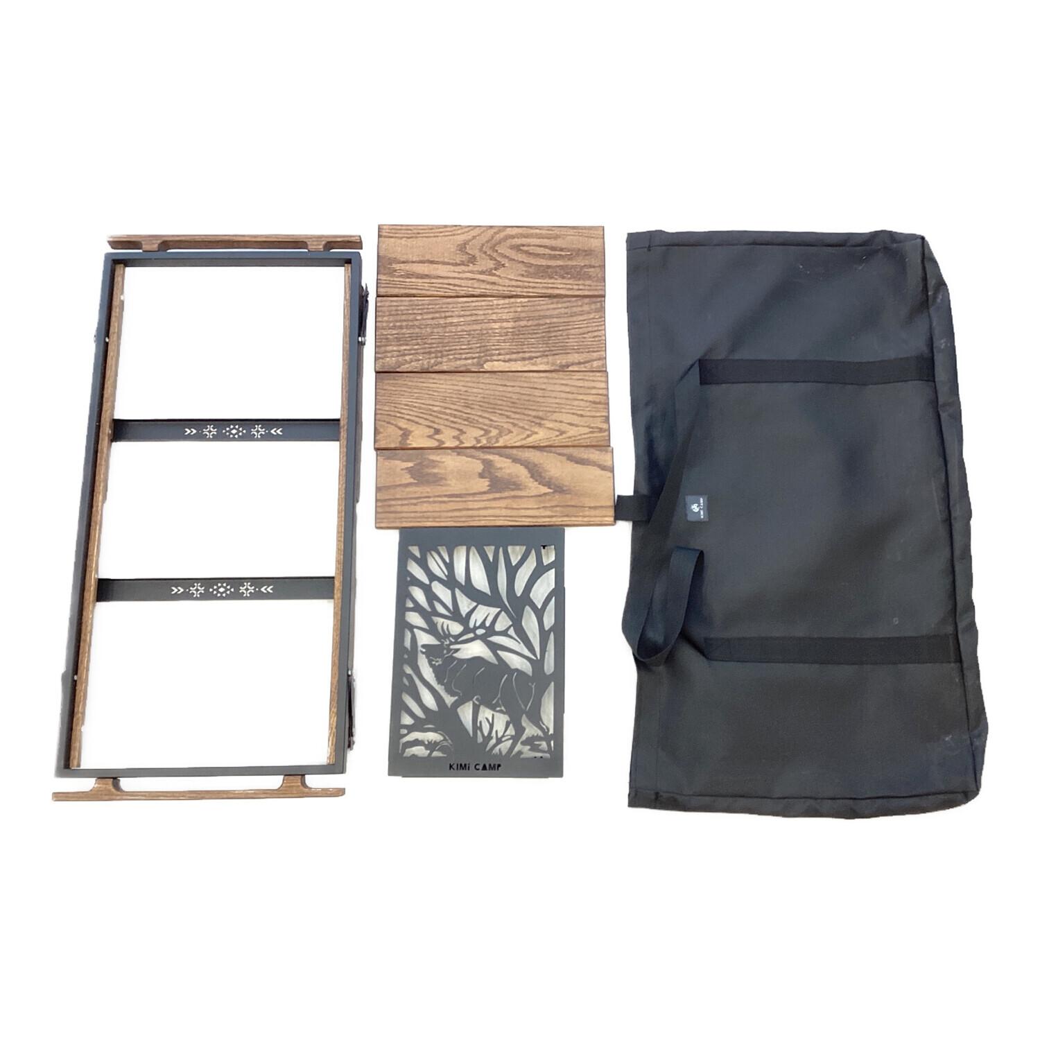 KIMI CAMP (キミキャンプ) アウトドアテーブル 約83×39×35(h)cm