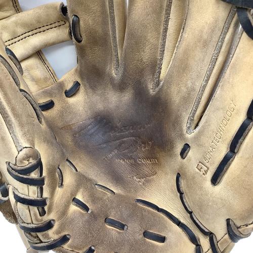 MIZUNO (ミズノ) 硬式グローブ 約27cm キャメル Mizuno Pro 内野用